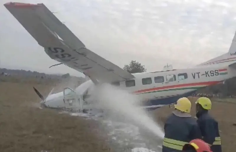 ओडिशामा विमान दुर्घटना