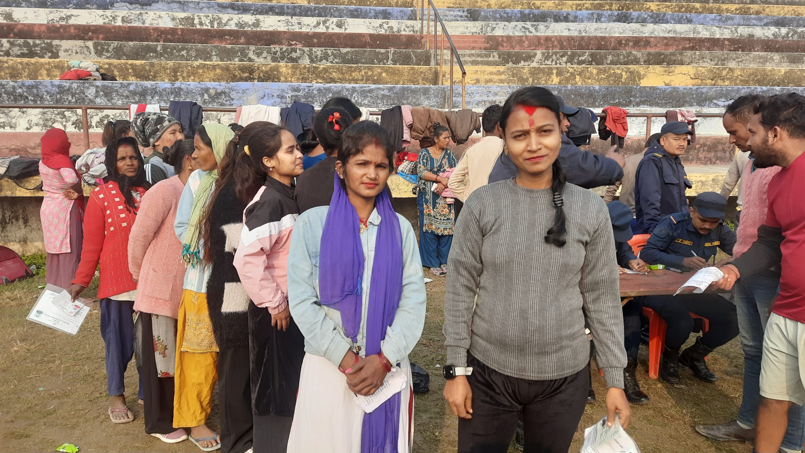 आमाहरुको निर्वाचन प्रहरी बन्ने रहर