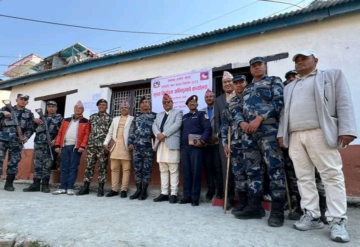 कृषि ज्ञान केन्द्र बाजुरामा मुख्य निर्वाचन कार्यालय स्थापना