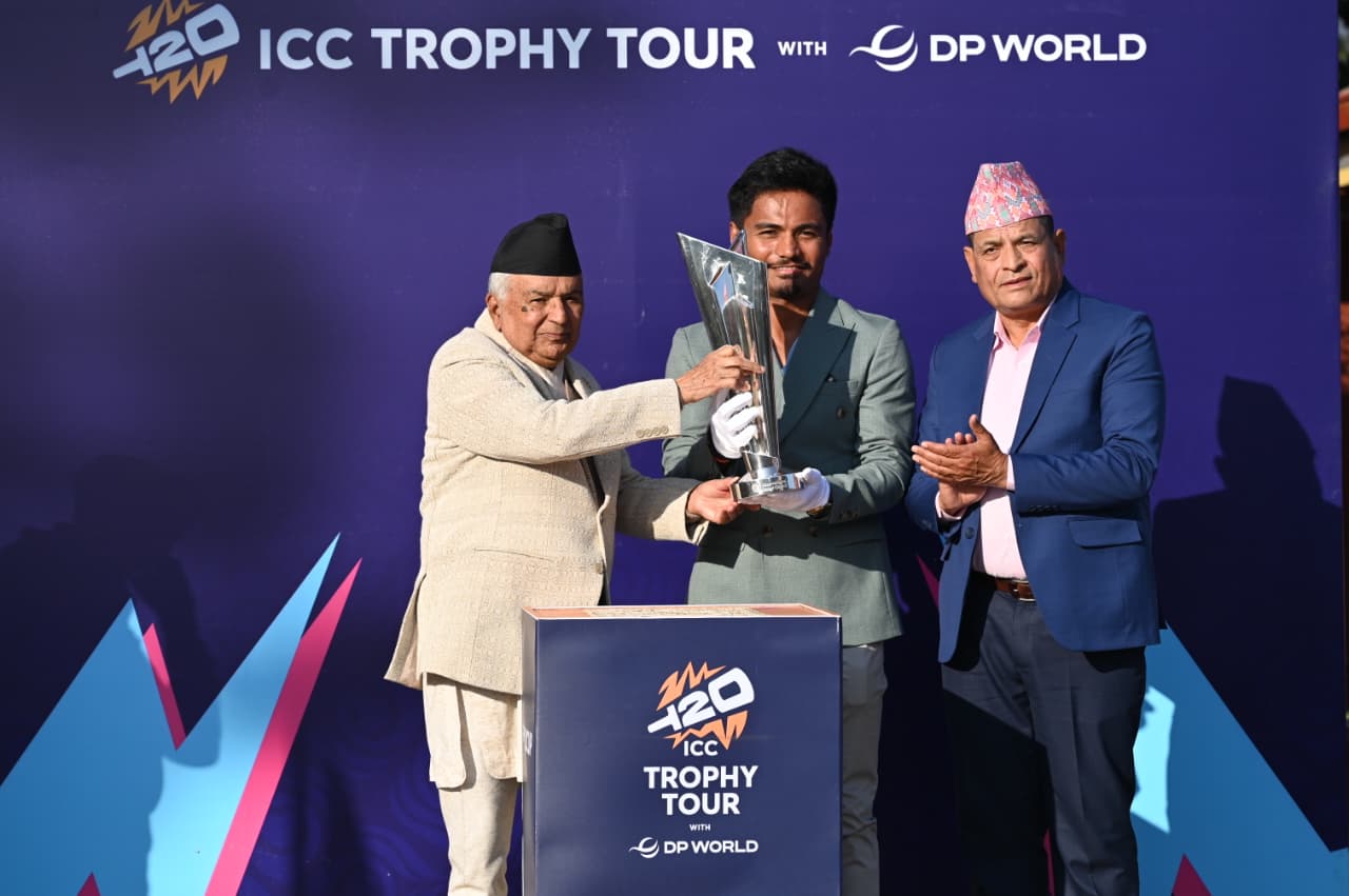 क्रिकेटले नेपालीलाई एकतामा बाँध्ने महत्वपूर्ण भूमिका निर्वाह गरेको छ : राष्ट्रपति पौडेल