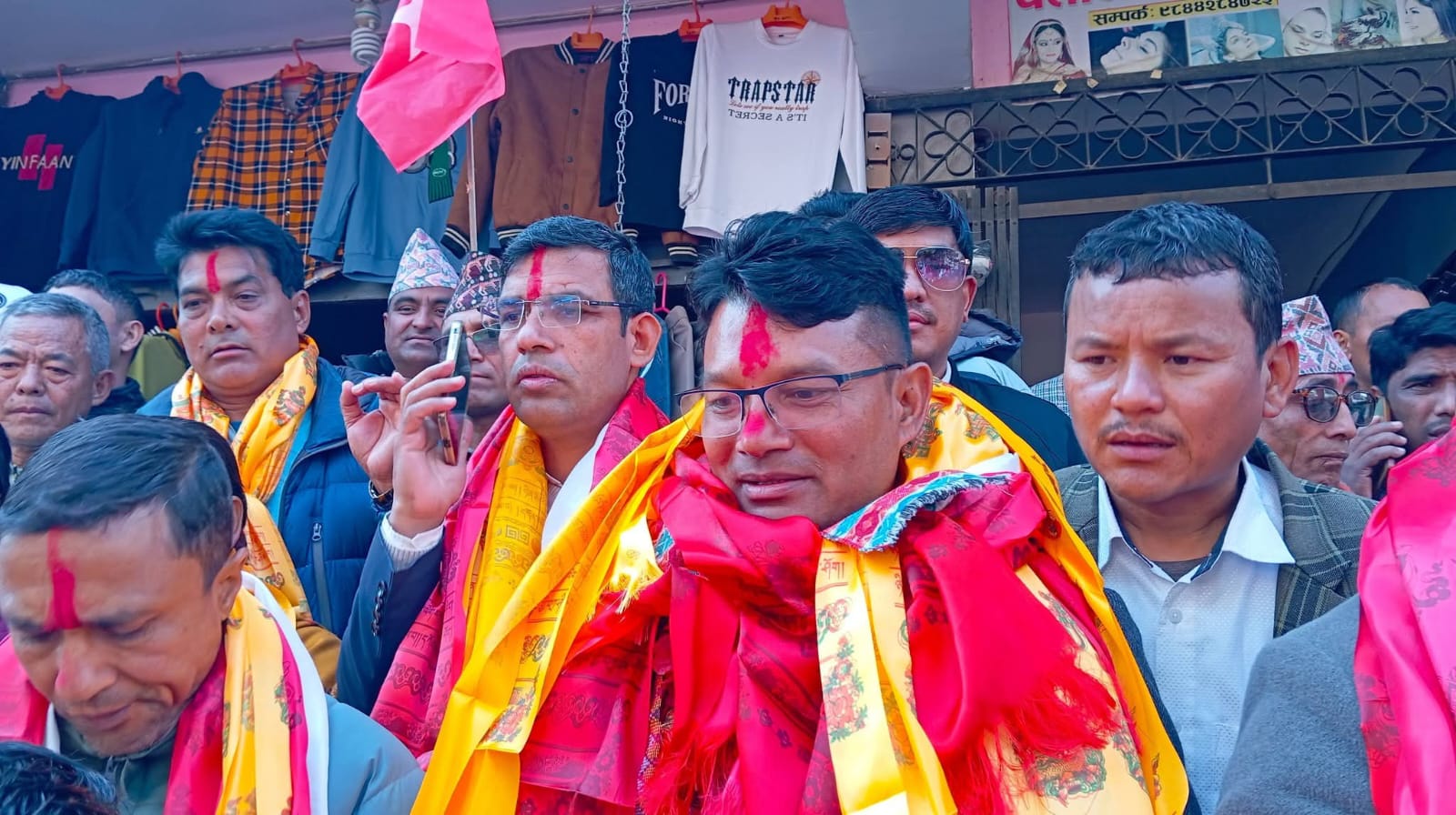 रामेछापमा उम्मेदवार मनोनयन दर्तामा देखियो उत्साह