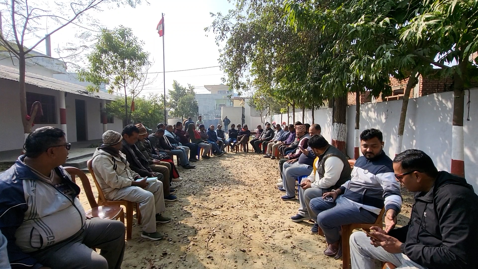 गगन थापा सभापति भएपछि नेपाली कांग्रेस धनुषाद्वारा खुसीयाली मनाइयो