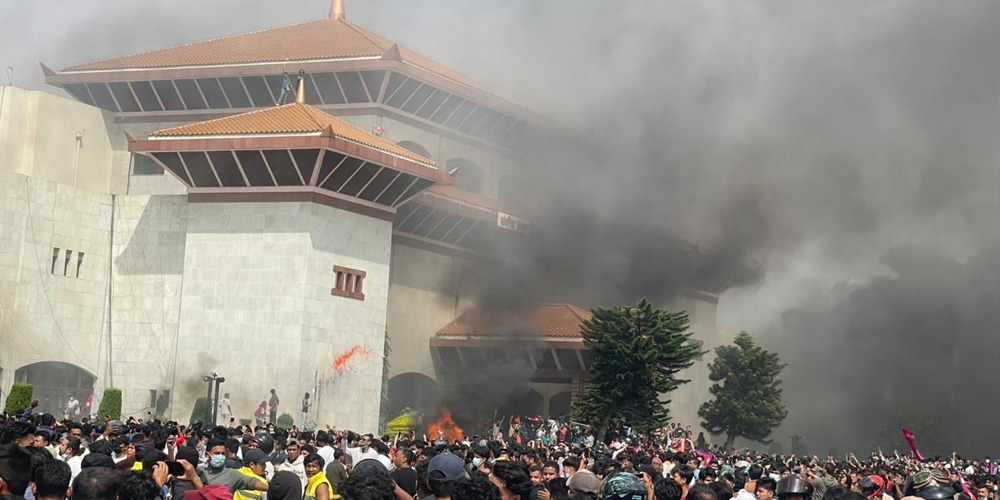 जेनजी- आन्दोलनमा जल्यो संसद भवन, माघ ४ गतेदेखि बोलाइएको राष्ट्रिय सभा बैठक कहाँ बस्छ ?