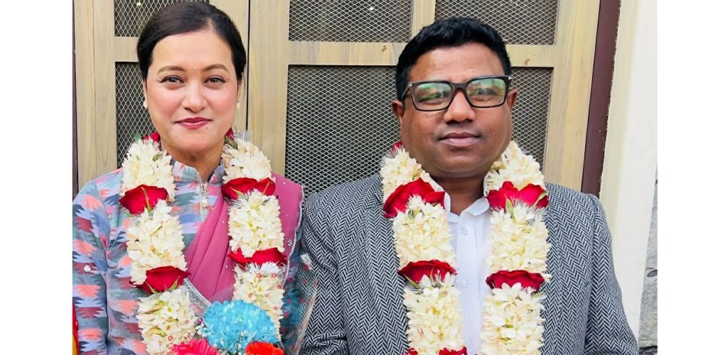 सन्तोष परियारले विवाह गरे