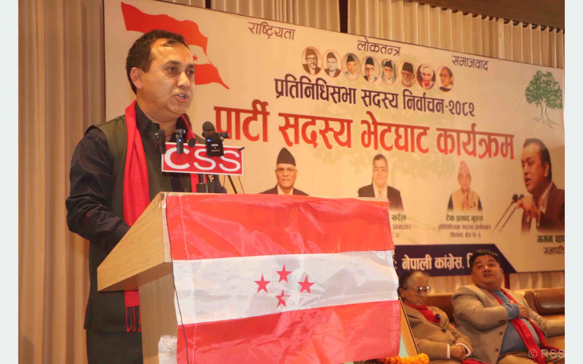 कसैलाई गाली नगरी एकढिक्का भएर निर्वाचनमा जुटौं : उपभापति शर्मा