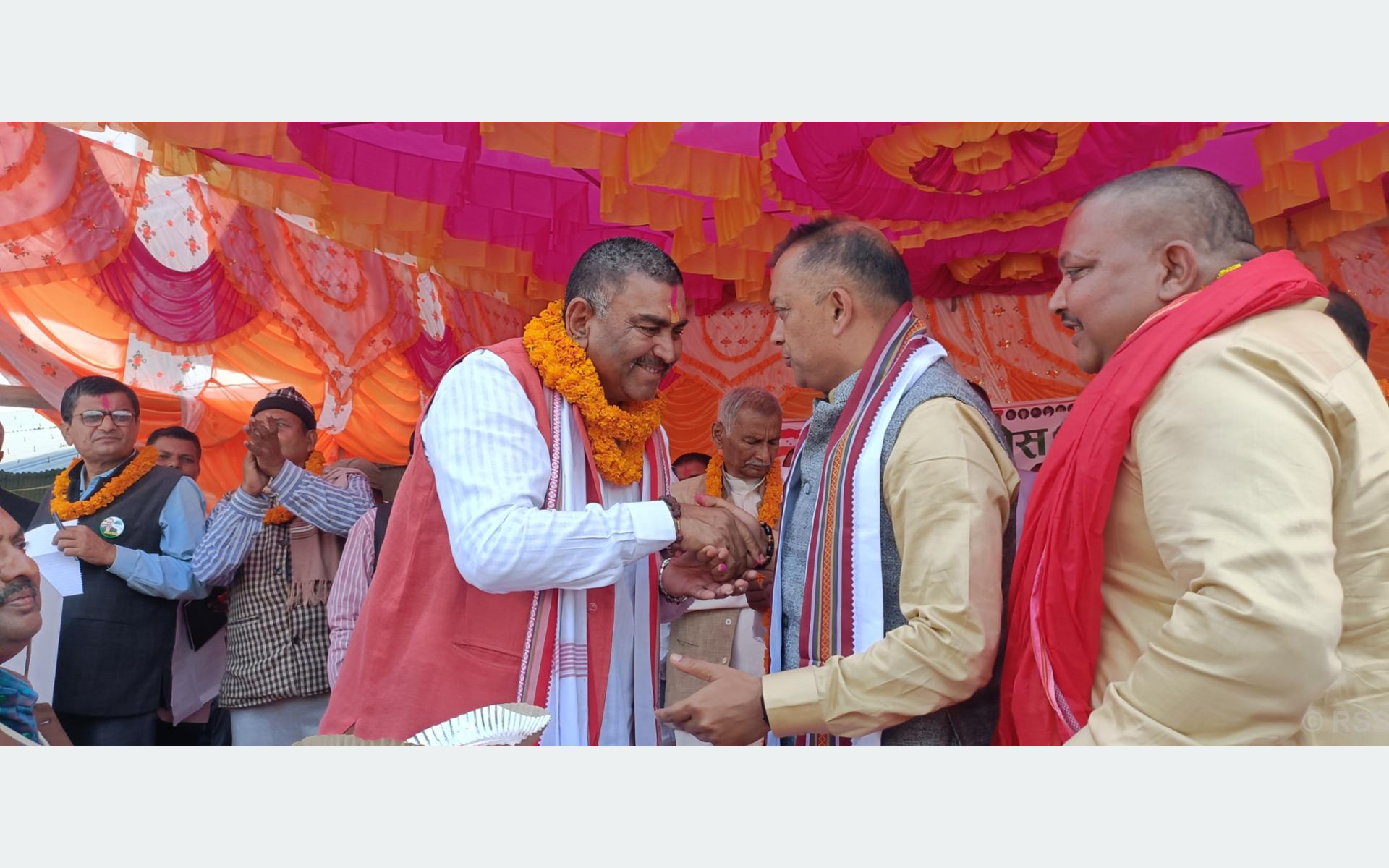 कांग्रेससँग देश बदल्ने सोच, सङ्कल्प र योजना छः सभापति थापा