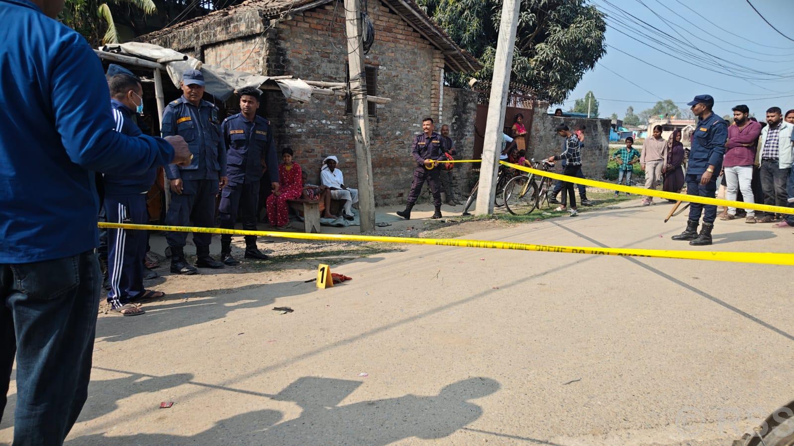 सर्लाहीमा गोली लागेर एक बालक घाइते