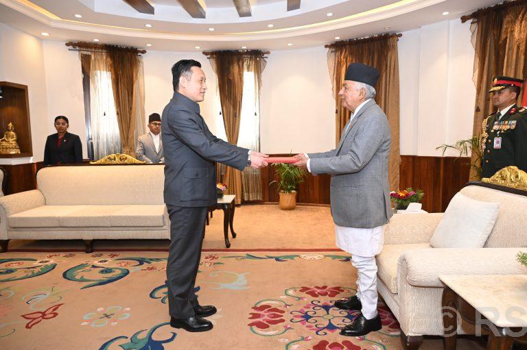 पाँच देशका राजदूतद्वारा ओहोदाको प्रमाणपत्र प्रस्तुत