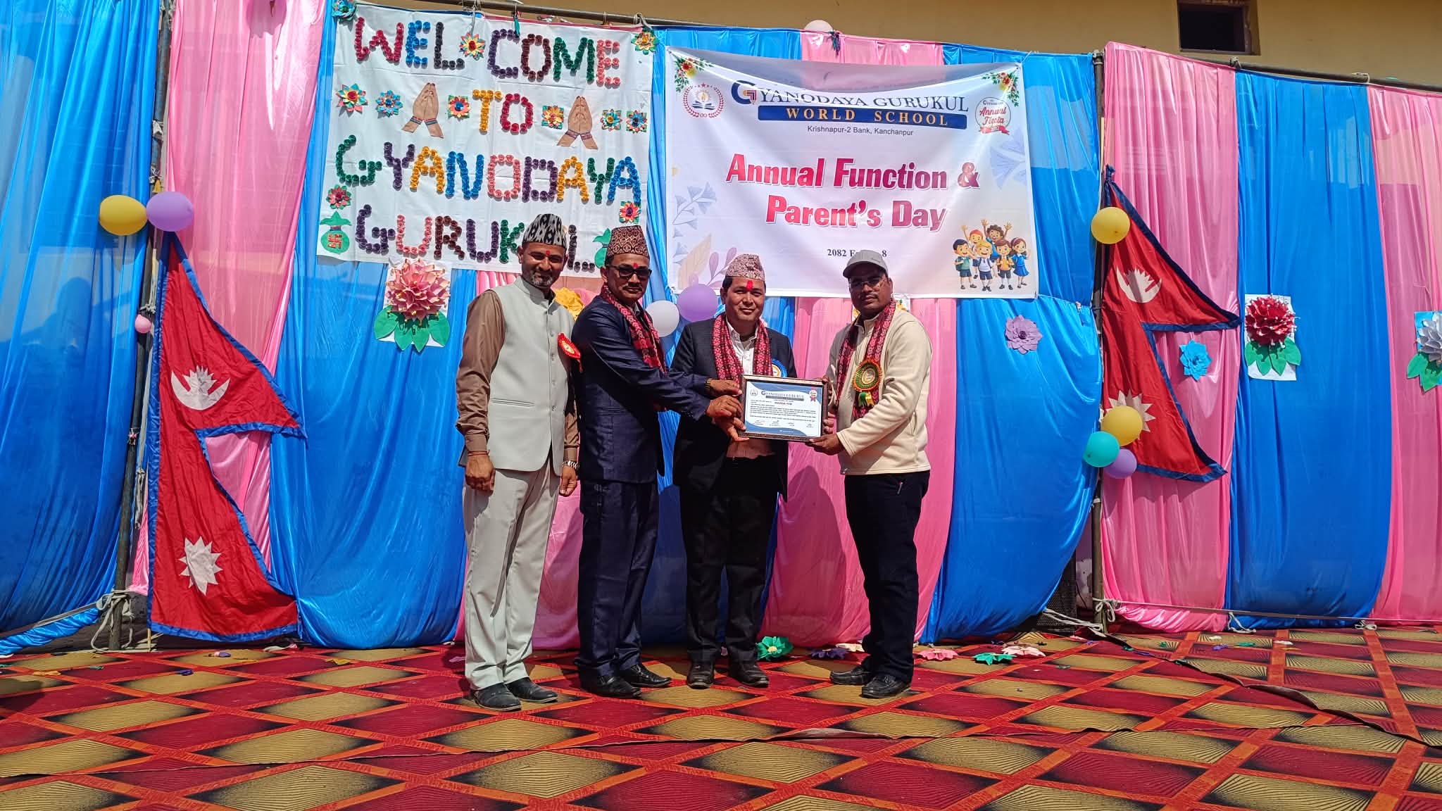 लोकगायक ‘डोटेली कान्छा’ सम्मानित