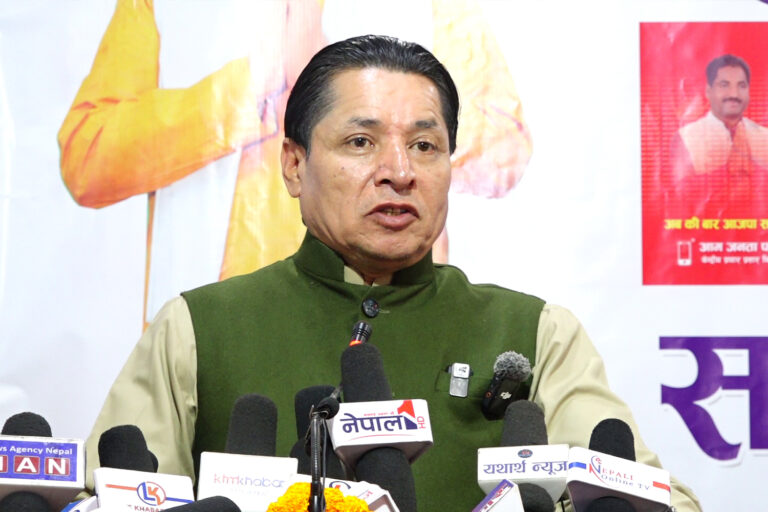 रौतहट-४ को उन्नति र प्रगति नै मेरो सपना र जपना बनेको छ : ऋषि धमला (वाचापत्रसहित)