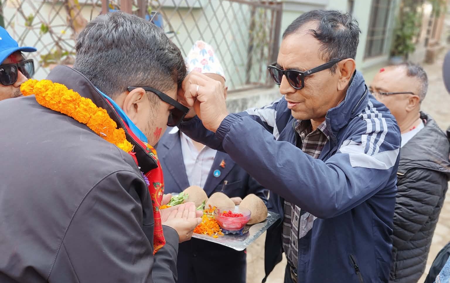 विराजभक्तलाई मतदाताले गरे सगुनले स्वागत