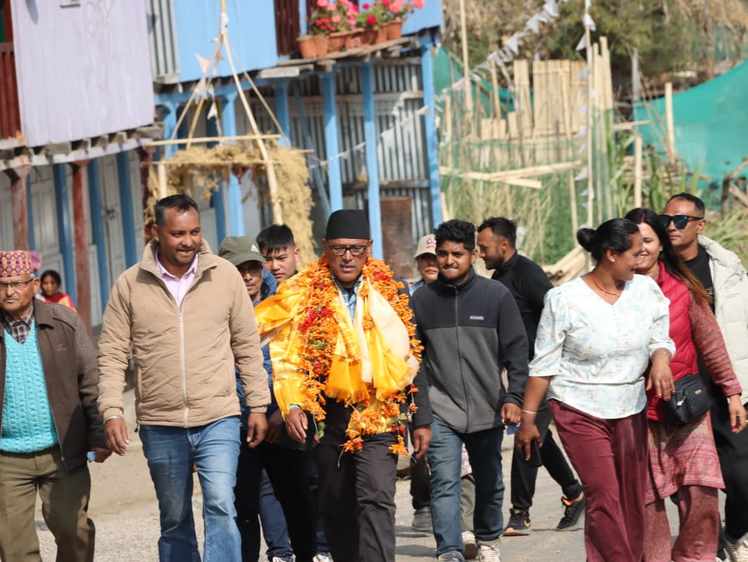 संखुवासभामा पूर्वराजदूत डा. अर्जुन कार्कीलाई चुनावी चटारो