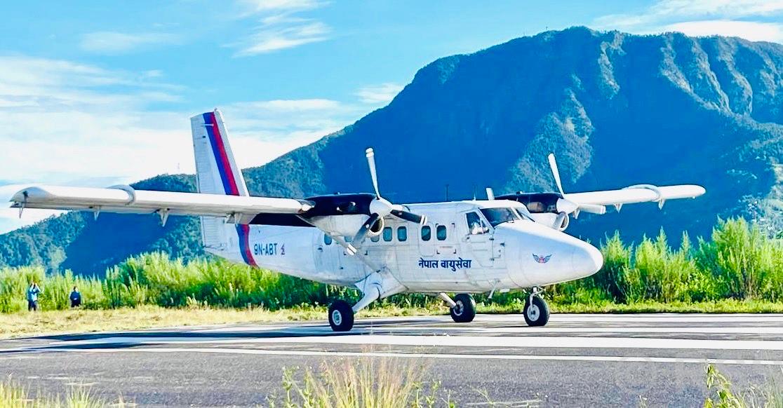 गुल्मीमा हवाई उडान कटौती, अब सातामा तीनपटक मात्र