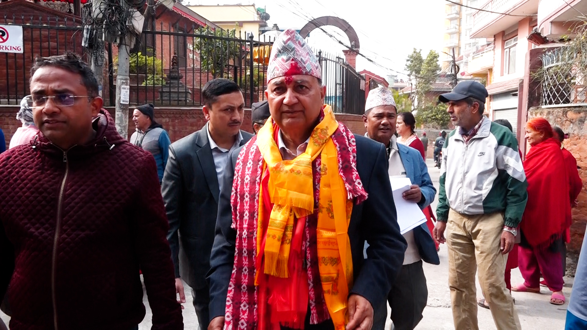 घरदैलोमा ईश्वर पोखरेल : राष्ट्रिय मुद्दालाई प्राथमिकता दिने प्रतिवद्धता