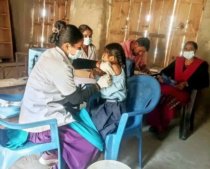 बाजुरामा एचपिभी खोप अभियान सञ्चालनमा