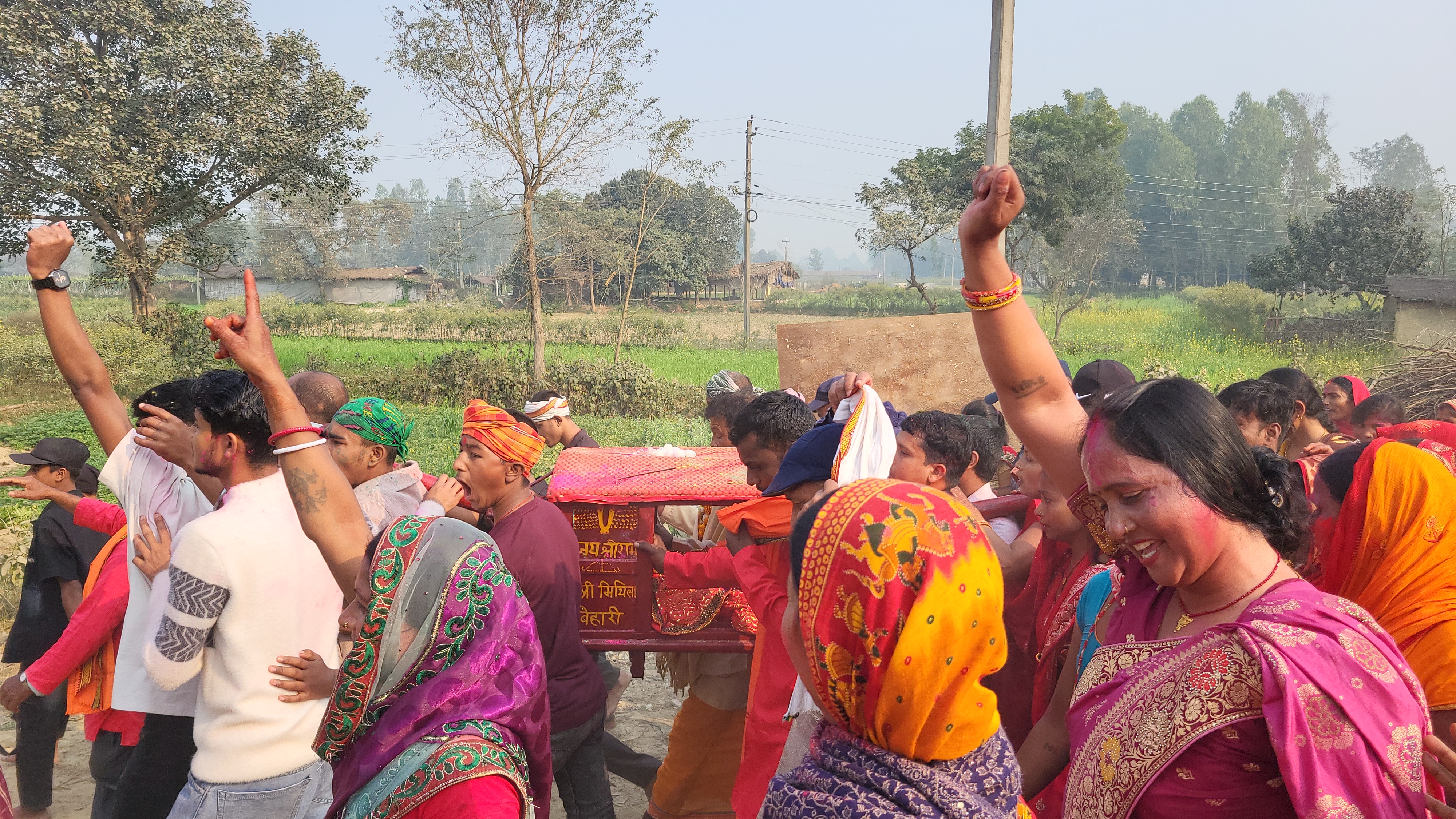 मिथिला माध्यमिकी परिक्रमा आज मडई पुग्दै