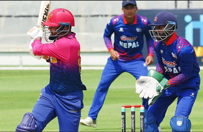 विश्वकपअघि नेपालको दमदार सुरुवात, यूएई ७ विकेटले पराजित