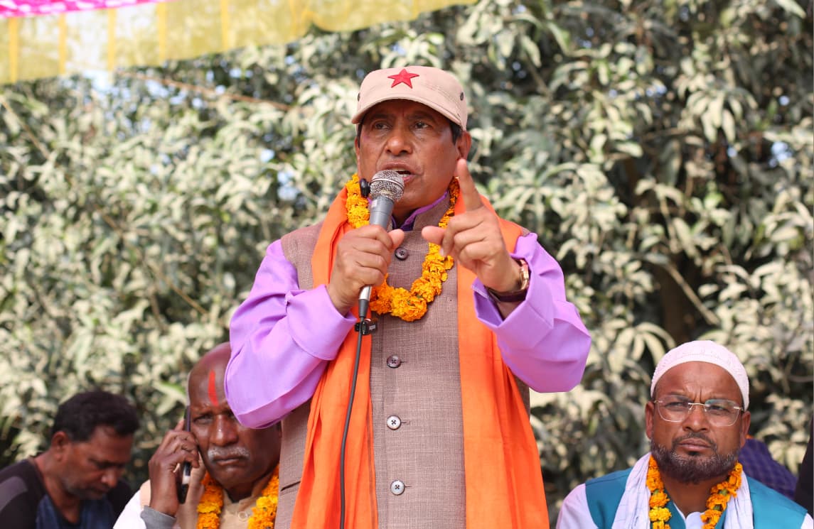 परिवर्तनको रक्षा र प्रतिगमनविरुद्ध संघर्ष गर्ने मुख्य शक्ति नेकपा हो : नारायणकाजी श्रेष्ठ