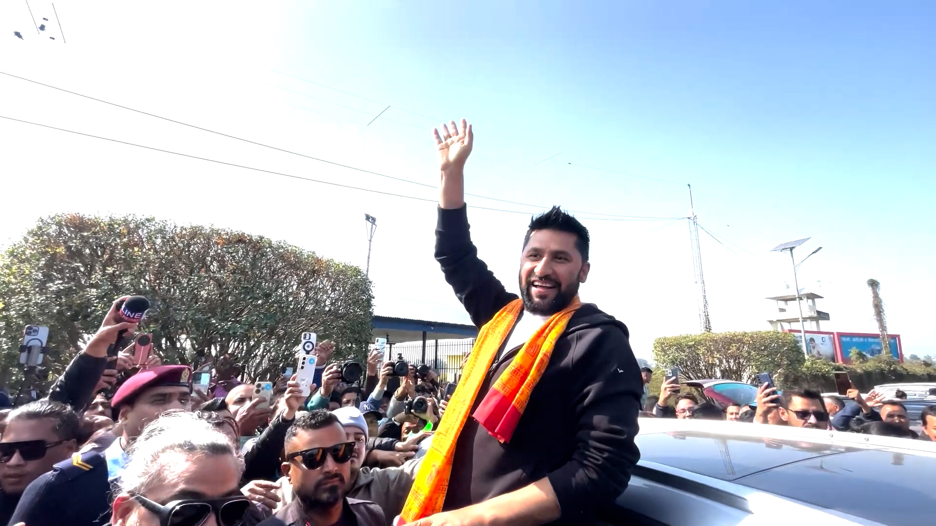 रवि लामिछाने चितवनमा