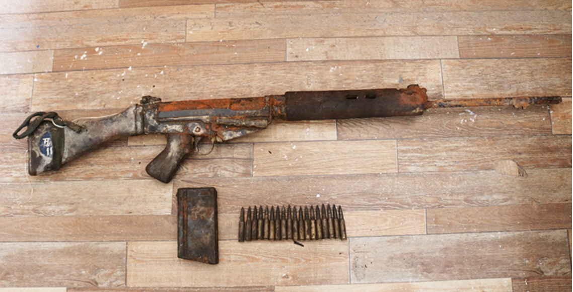 फेवातालमा एसएलआर राइफल र १८ राउन्ड गोली फेला