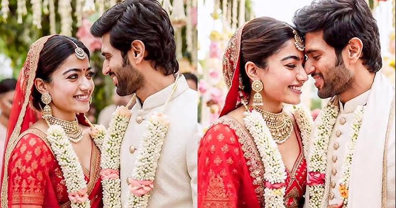 दक्षिण भारतीय फिल्मका चर्चित कलाकार रश्मिका र विजयले गरे विवाह