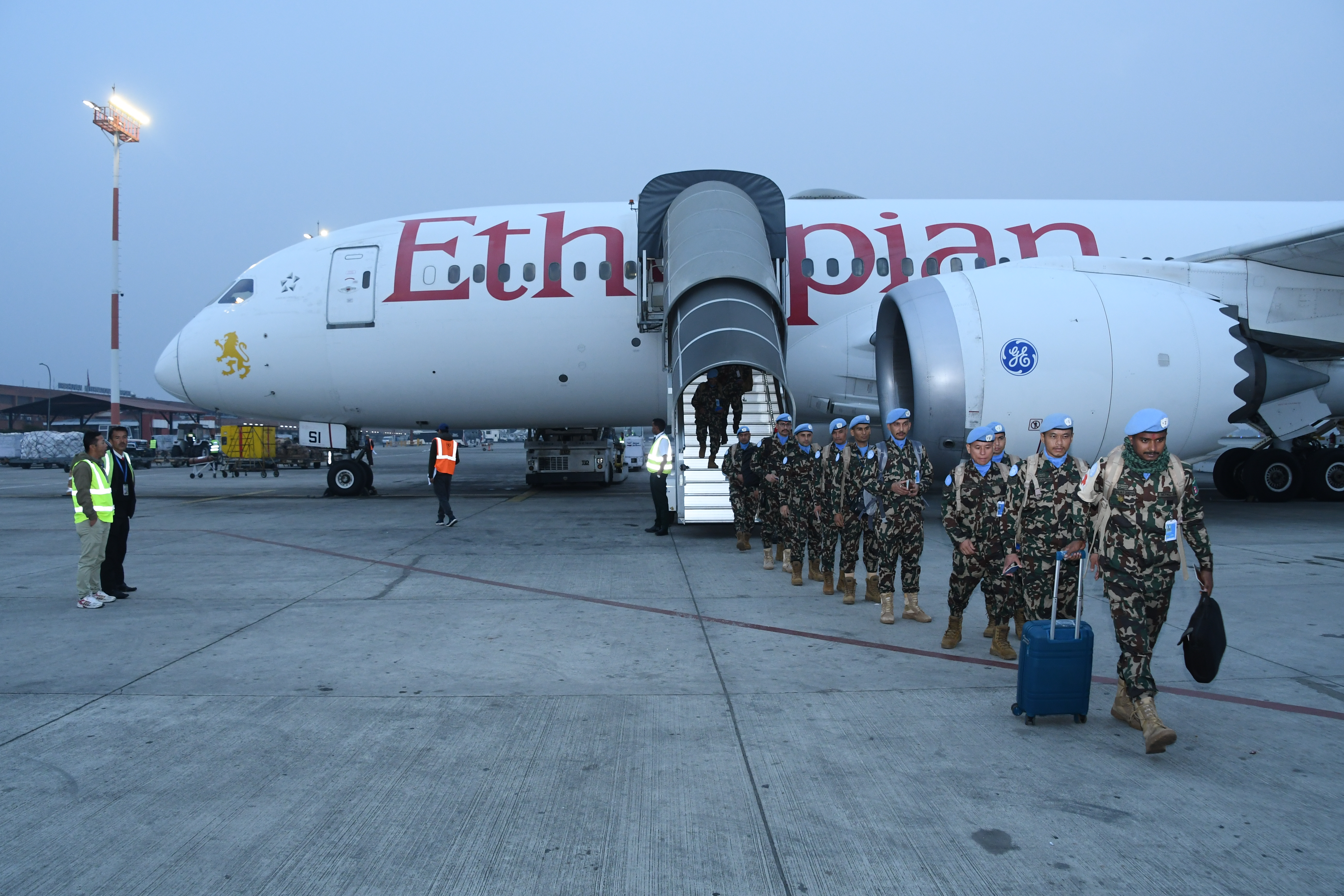 दक्षिण सुडानमा नेपाली शान्ति सैनिकको अदलीबदली