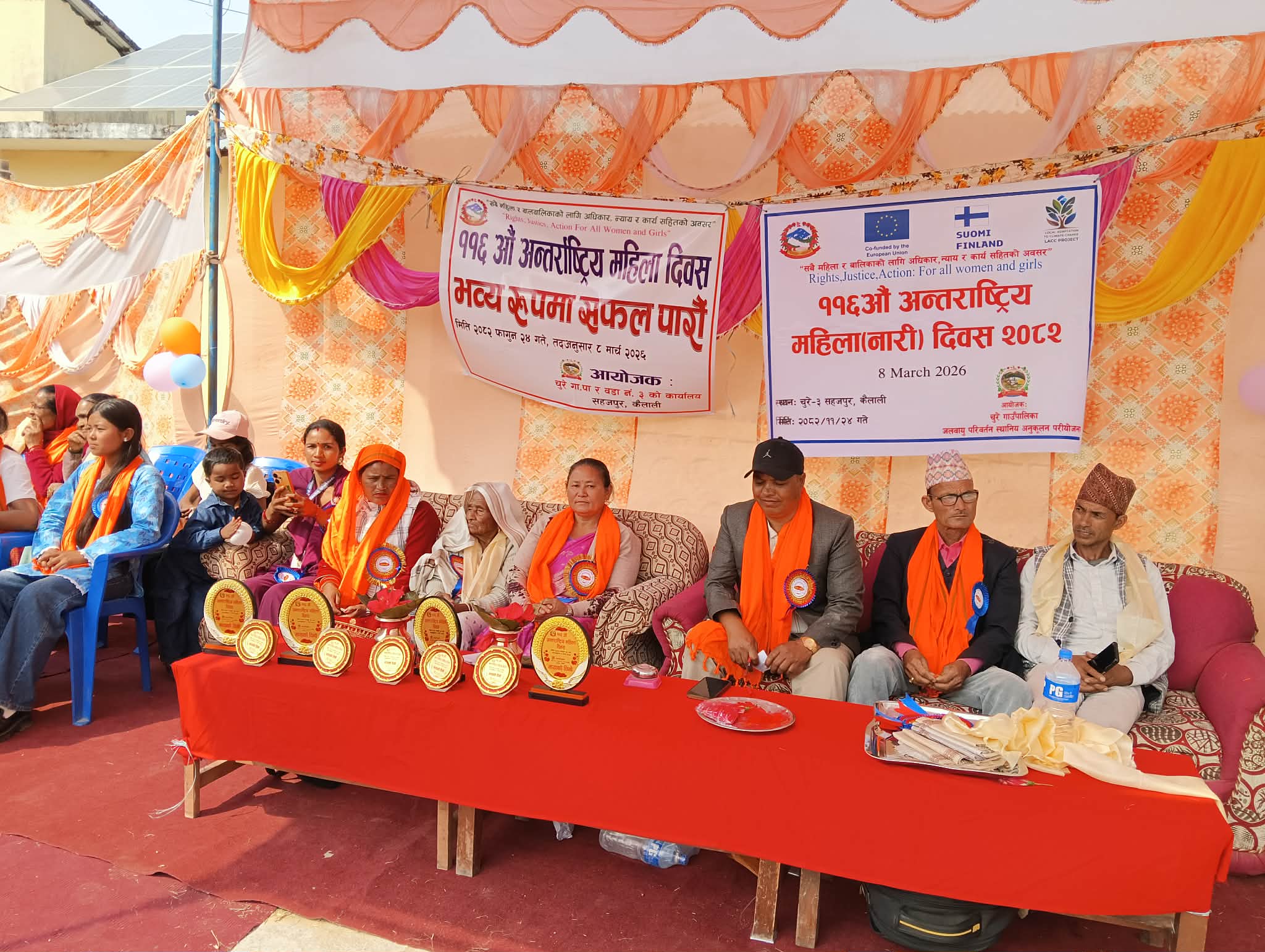 चुरेमा मनाइयो अन्तर्राष्ट्रिय नारी दिवस: महिला अधिकार र सशक्तिकरणमा जोड