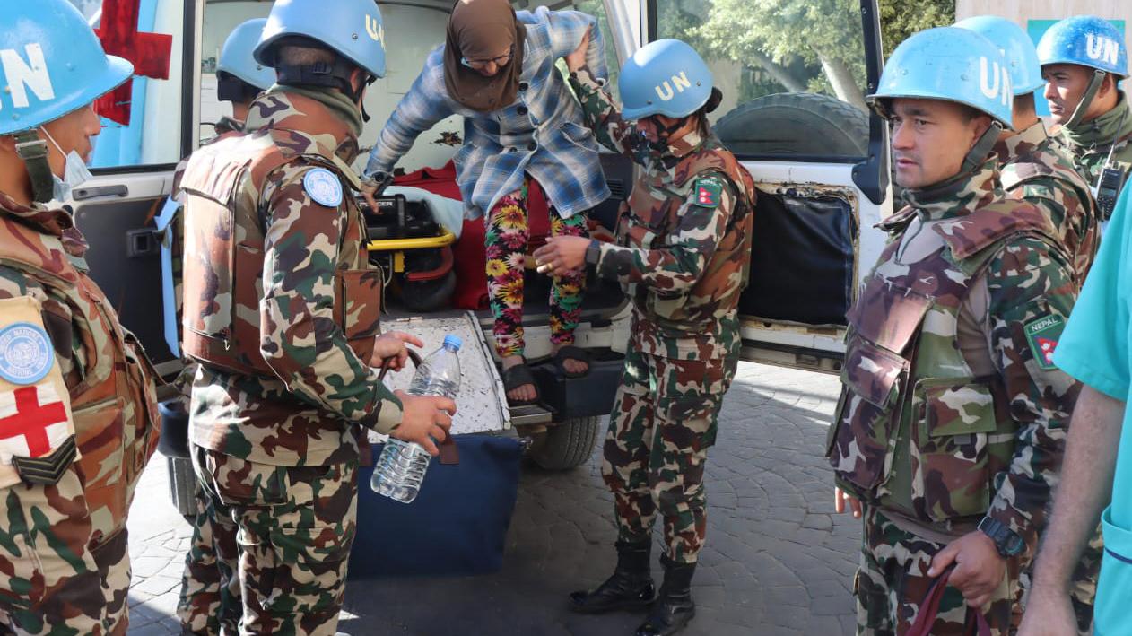 लेबनानमा नेपाली सेनाको बटालियनको हेडक्वार्टरमा आक्रमण