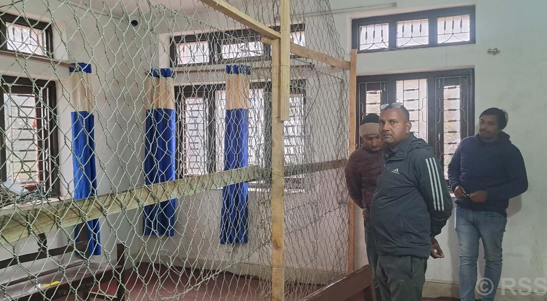 खोटाङमा मतगणनास्थल निर्माण