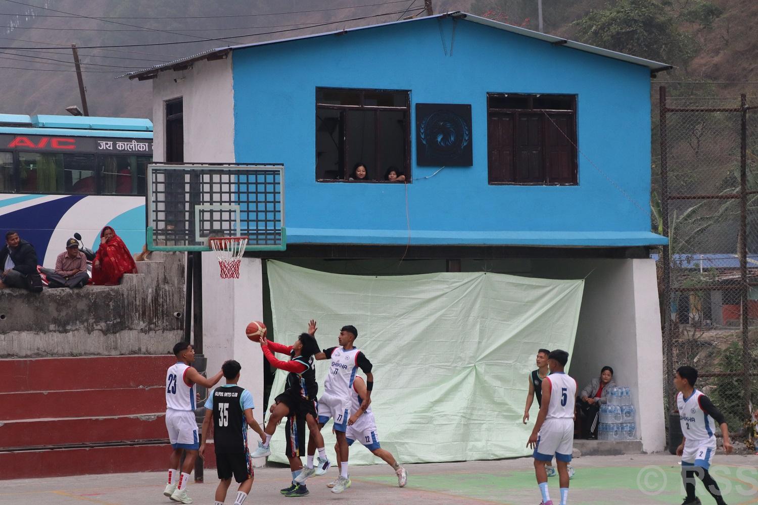 प्रथम कालीपुल कप बास्केटबल प्रतियोगिता सुरु