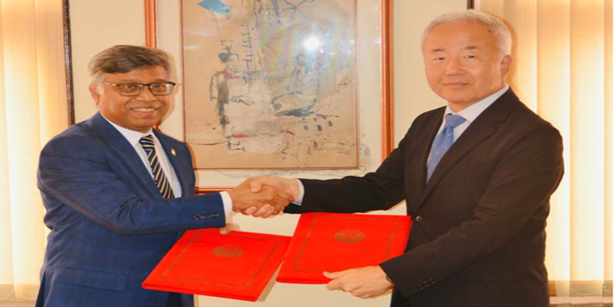 सार्क-जापान विशेष कोषसम्बन्धी समझदारीपत्रमा हस्ताक्षर