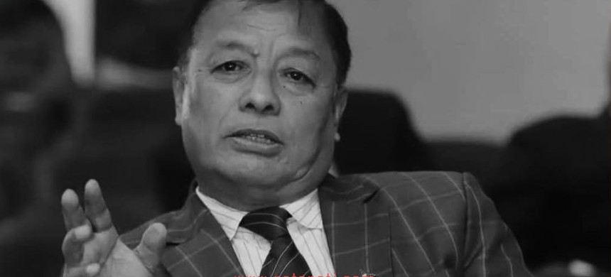 बैठकमा धारणा राख्दाराख्दै बेहोस भएका एमाले नेताको निधन