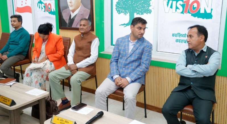 गगन थापाको राजीनामा अस्वीकार, पार्टी पराजित हुनुको कारण खुलाइयो