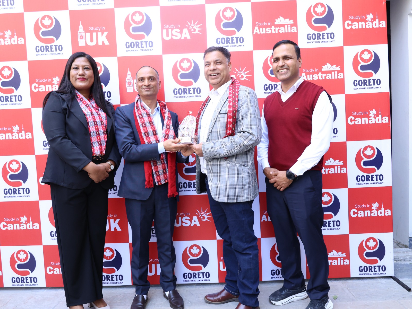 गोरेटो कन्सलटेन्सीले बागबजारमा खोल्यो नयाँ शाखा, एकै दिन तीन सय विद्यार्थीले लिए परामर्श