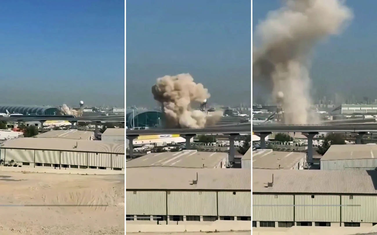 दुबई अन्तर्राष्ट्रिय विमानस्थल नजिक ड्रोन आक्रमण