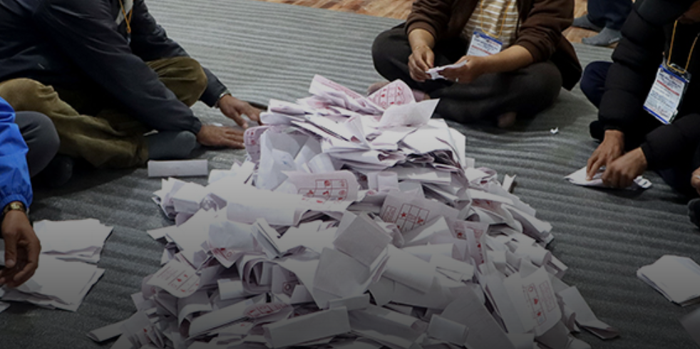 रुकुमपूर्वमा मतगणना सुरु