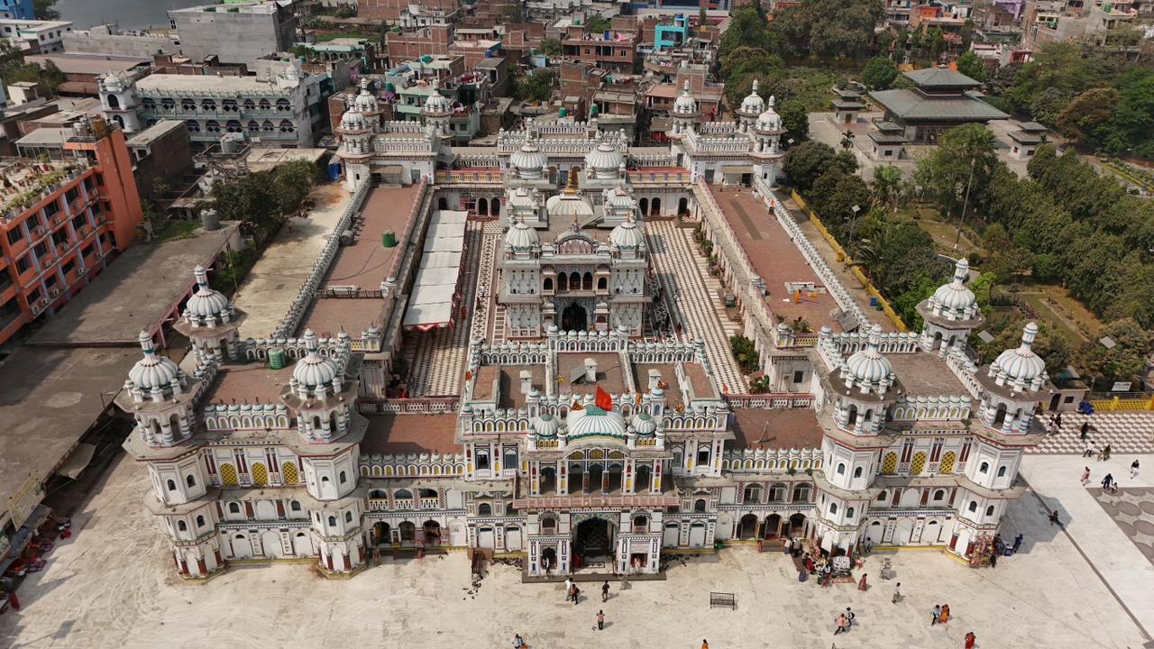 जनकपुरधामको ऐतिहासिक जानकी मन्दिर, तस्बिरमा हेर्नुहोस्!