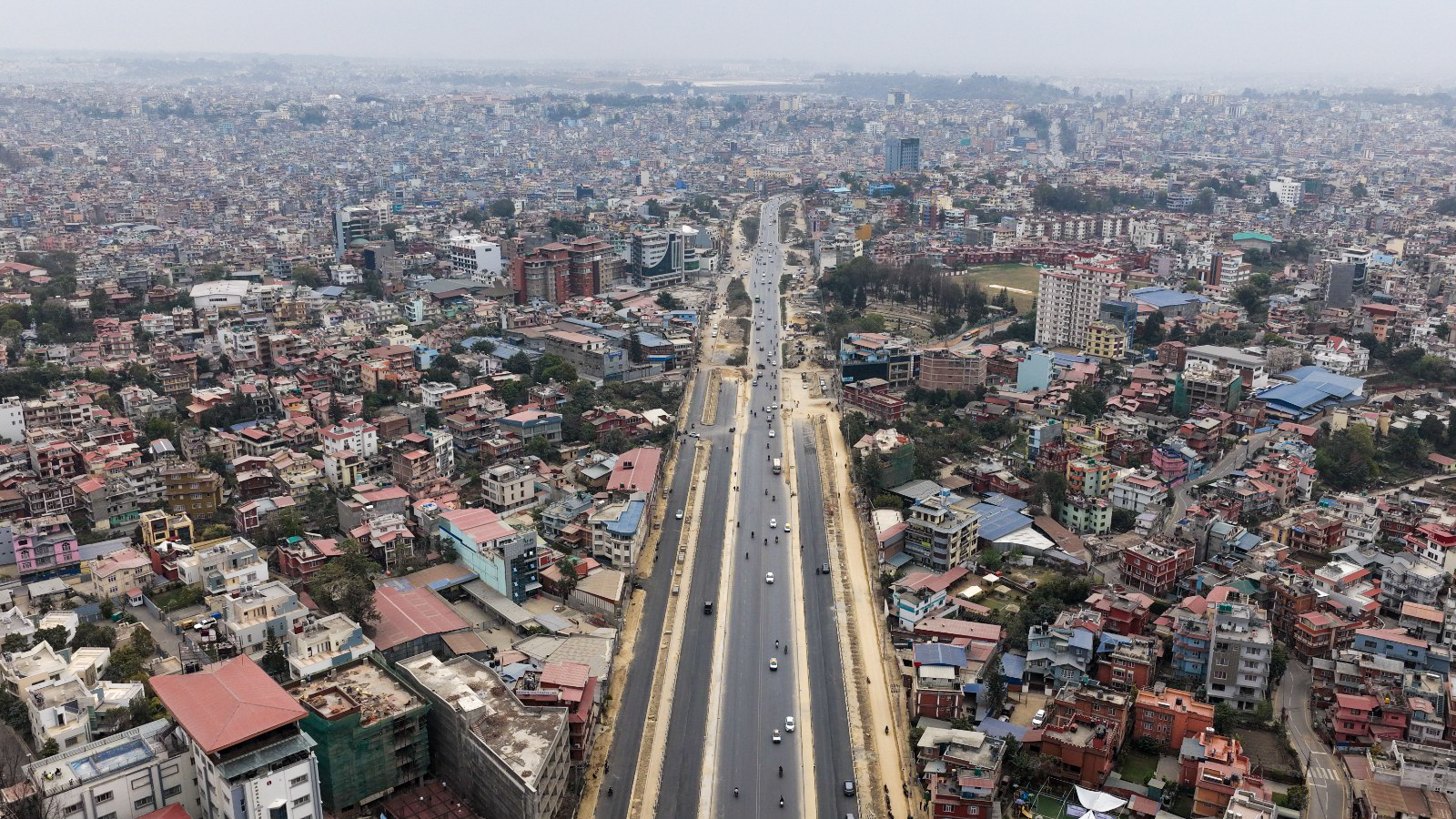 नयाँ रुप लिँदै काठमाडौं उपत्यकाको रिङरोड (तस्विरहरु)