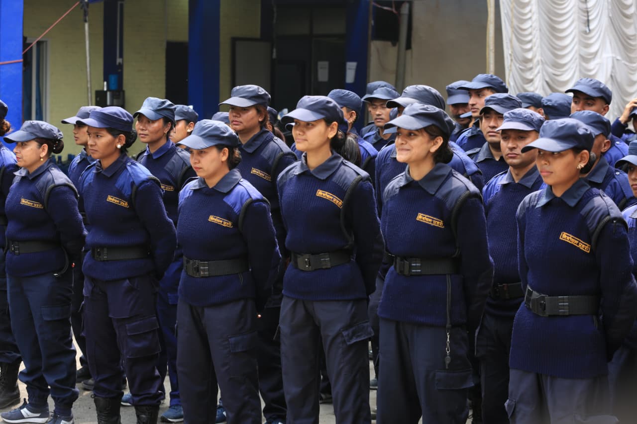 निर्वाचन प्रहरीको बिदाई (तस्विरहरु)