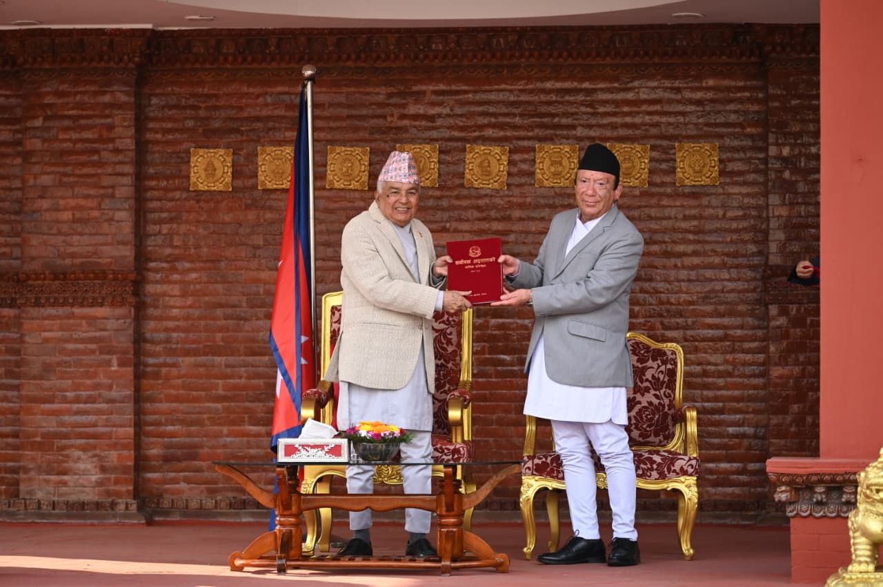 राष्ट्रपतिसमक्ष सर्वोच्च अदालत, न्यायपरिषद् र न्यायसेवा आयोगको प्रतिवेदन पेश