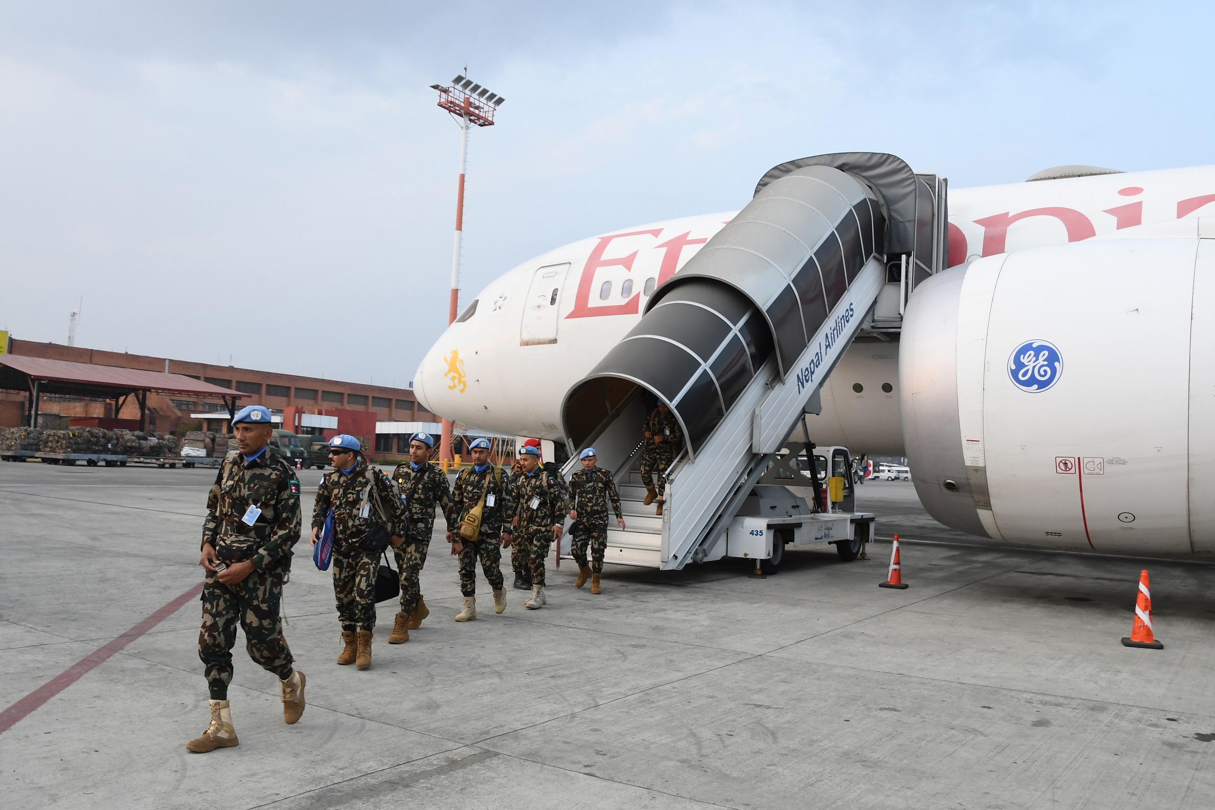 कङ्गोस्थित यूएन मिसनमा नेपाली शान्ति सैनिकको अदलीबदली