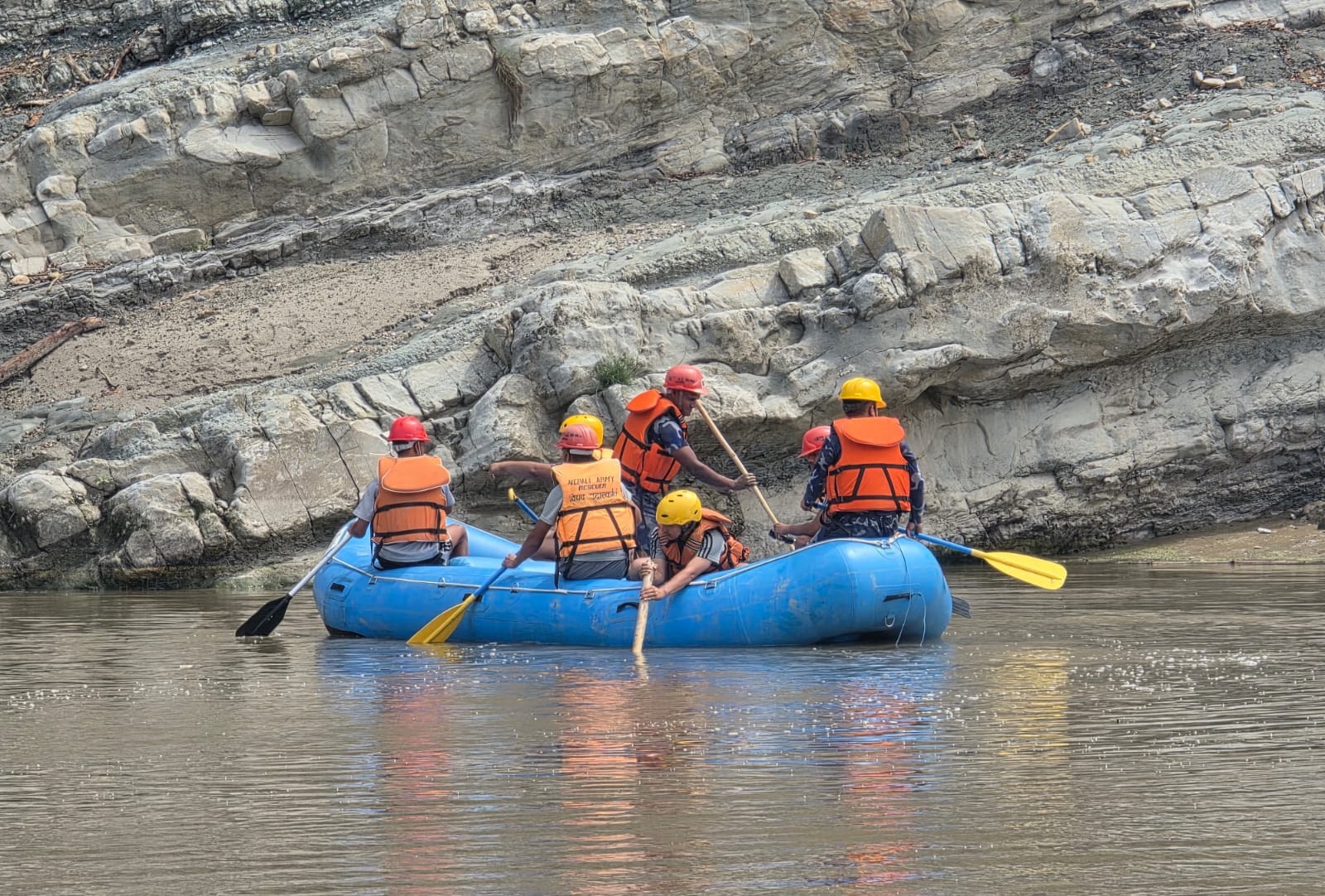बागमती नदीमा बेपत्ता भएका स्याङतानको शव तीन दिनपछि फेला