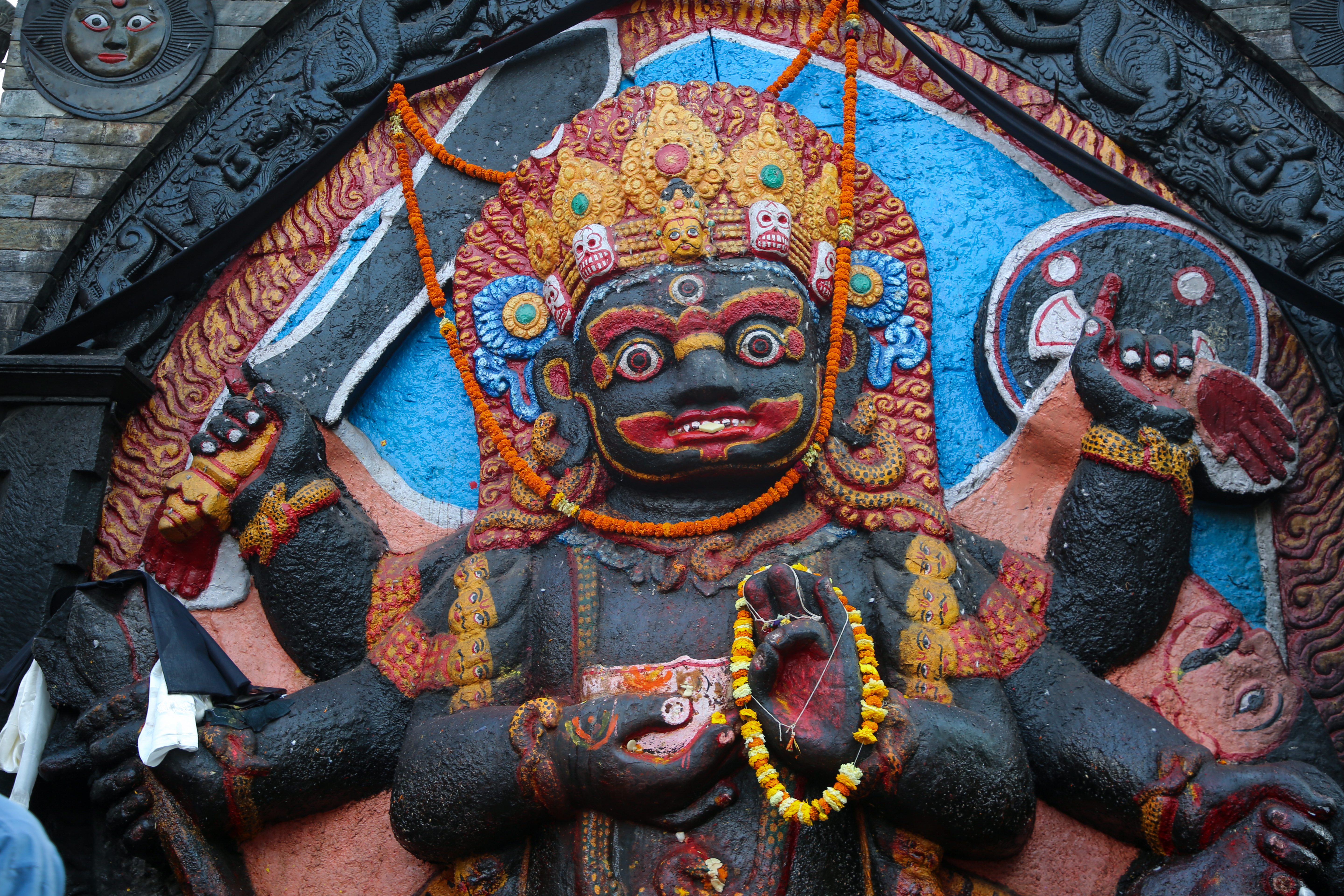 वसन्तपुर क्षेत्रमा रहेको कालभैरव मन्दिर वरिपरिको आकर्षक दृश्यहरू