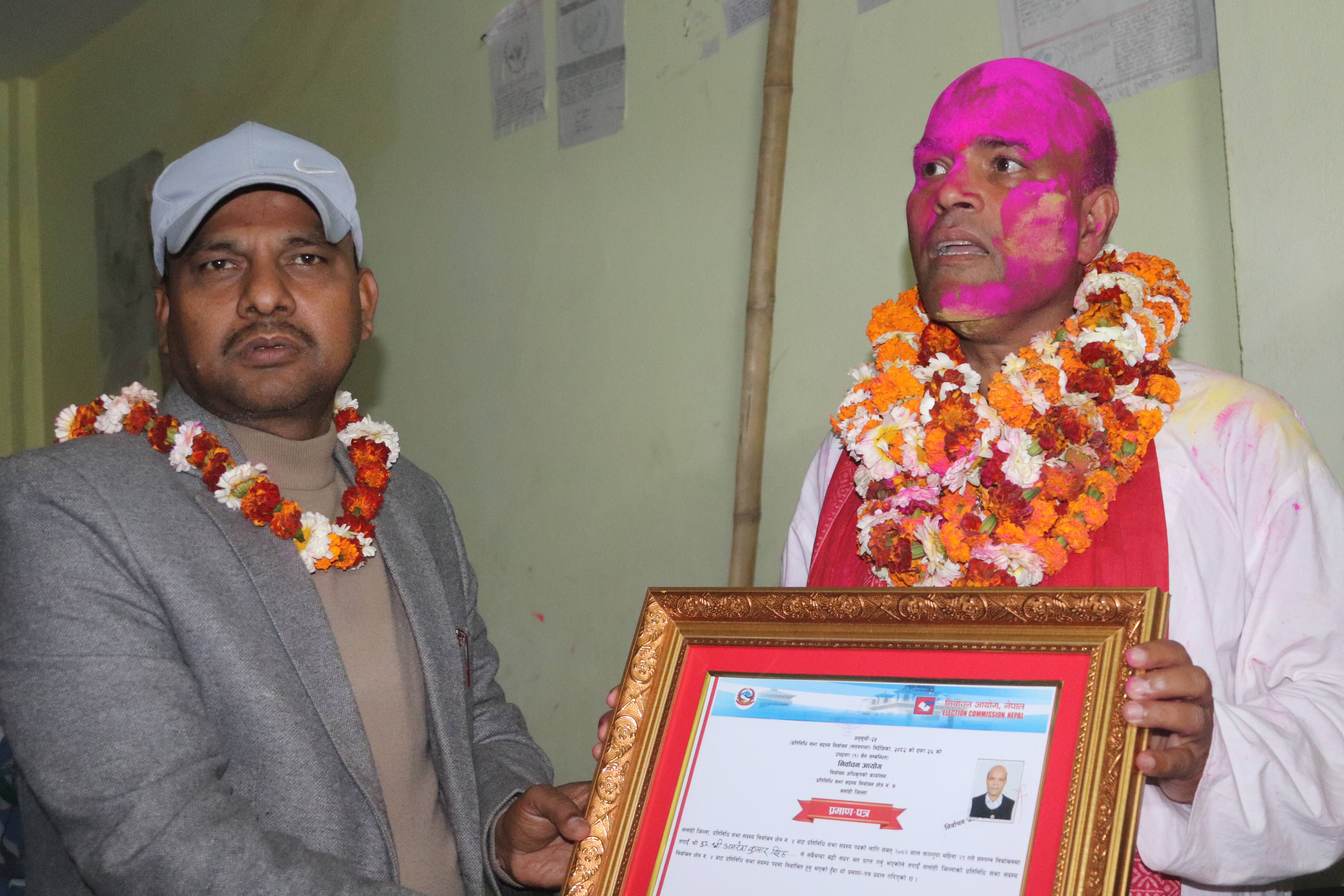 कांग्रेस सभापति गगन थापालाई हराउँदै सर्लाही-४ मा रास्वपाका अमरेशकुमार सिंह विजयी