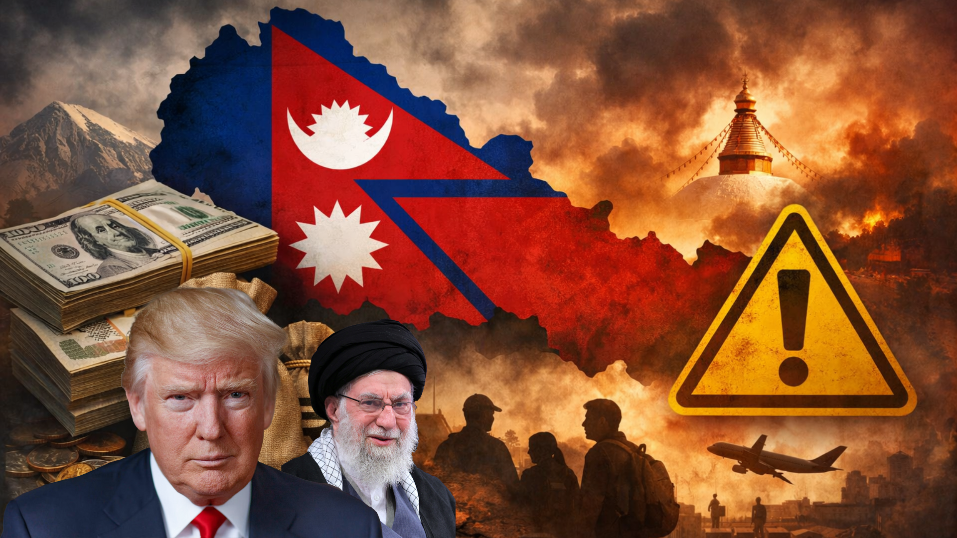 इरान-इजरायल युद्धको प्रभावः रेमिट्यान्सदेखि इन्धन संकटसम्म नेपाल उच्च जोखिममा