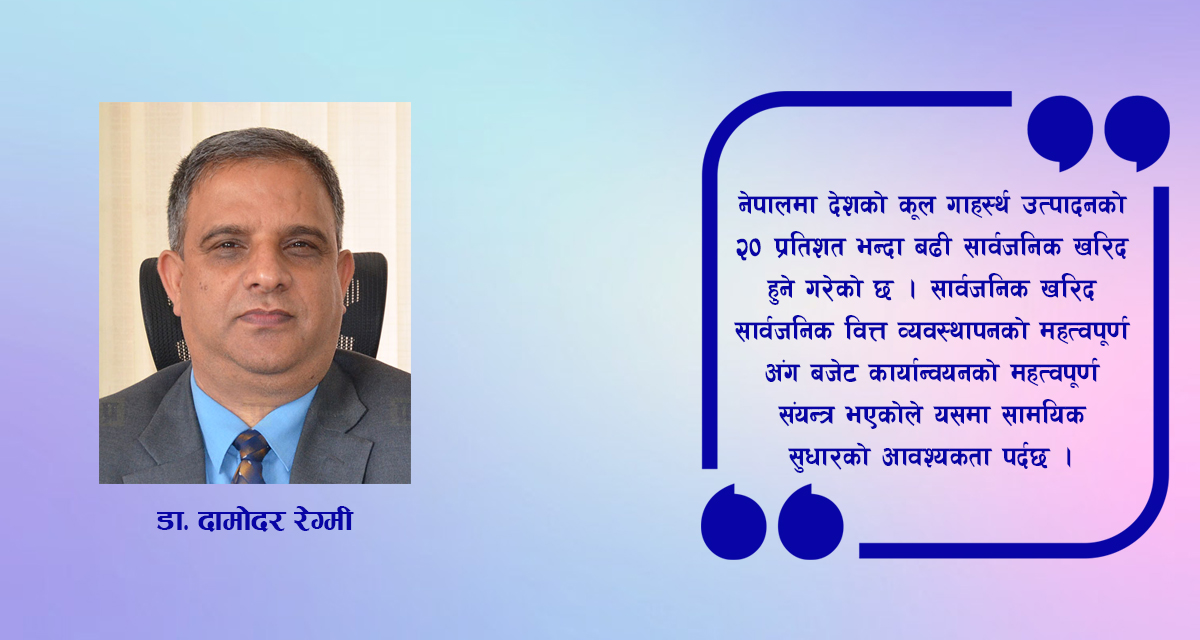 सार्वजनिक खरिद प्रणालीमा कायापलट: एकीकृत सुधार कार्यक्रमको कार्ययोजना र भविष्य