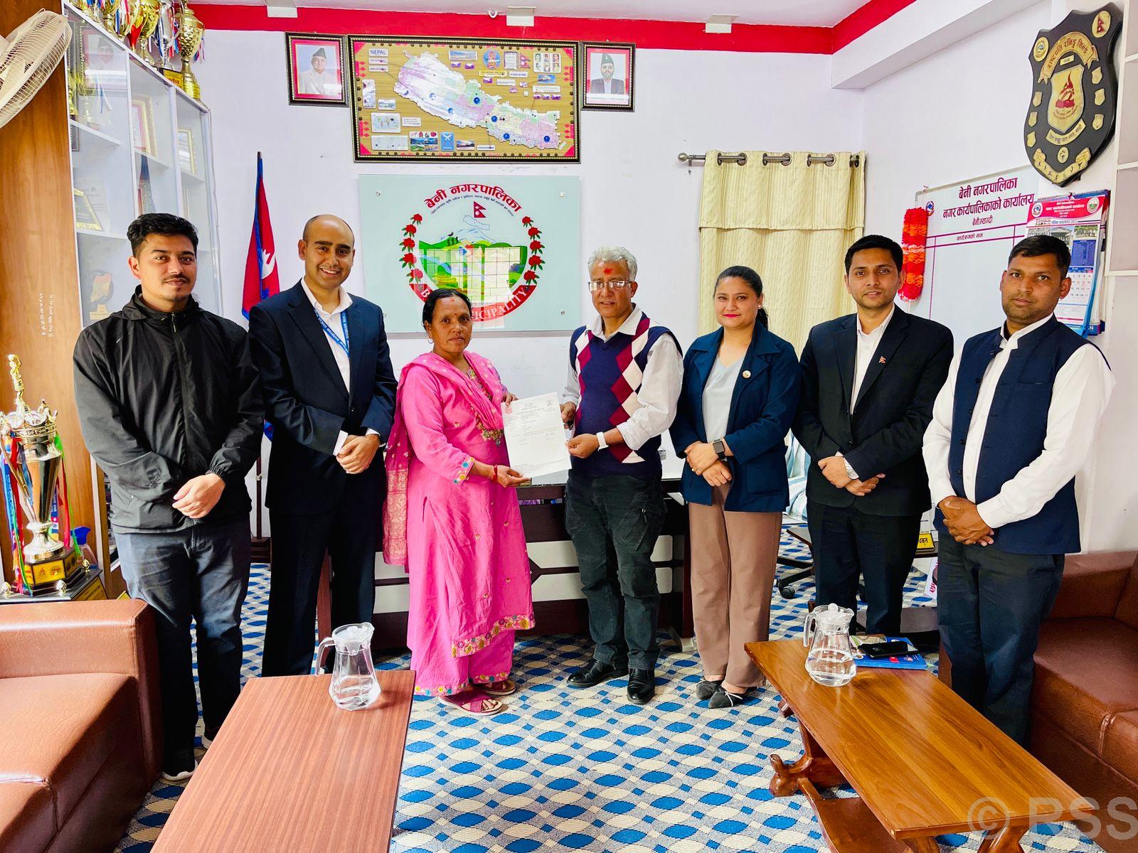 बेनीमा करदाता सेवा सुरु