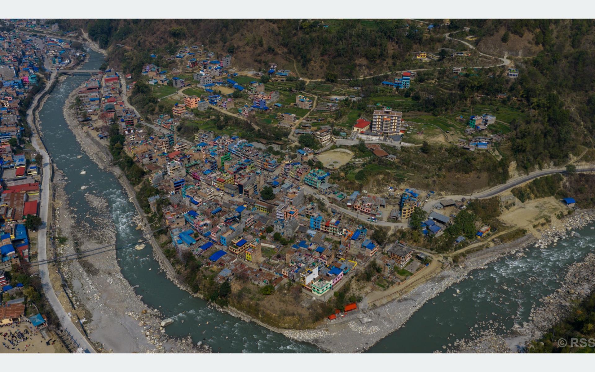 सीमा निर्धारणमा भएको ढिलाइले बेनीमा सडक आयोजना प्रभावित