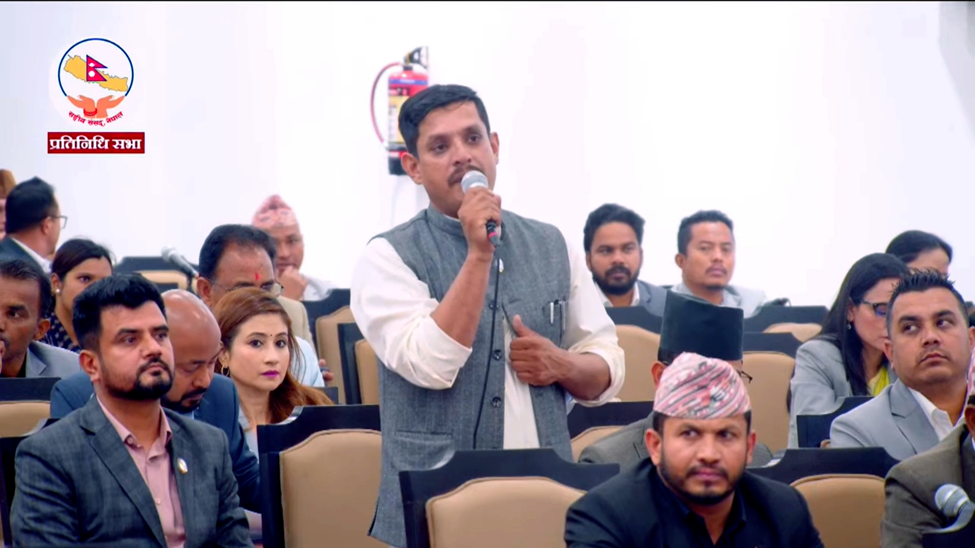 प्रतिनिधिसभाको शून्य समयमा जनसरोकारका विषयप्रति ध्यानाकर्षण