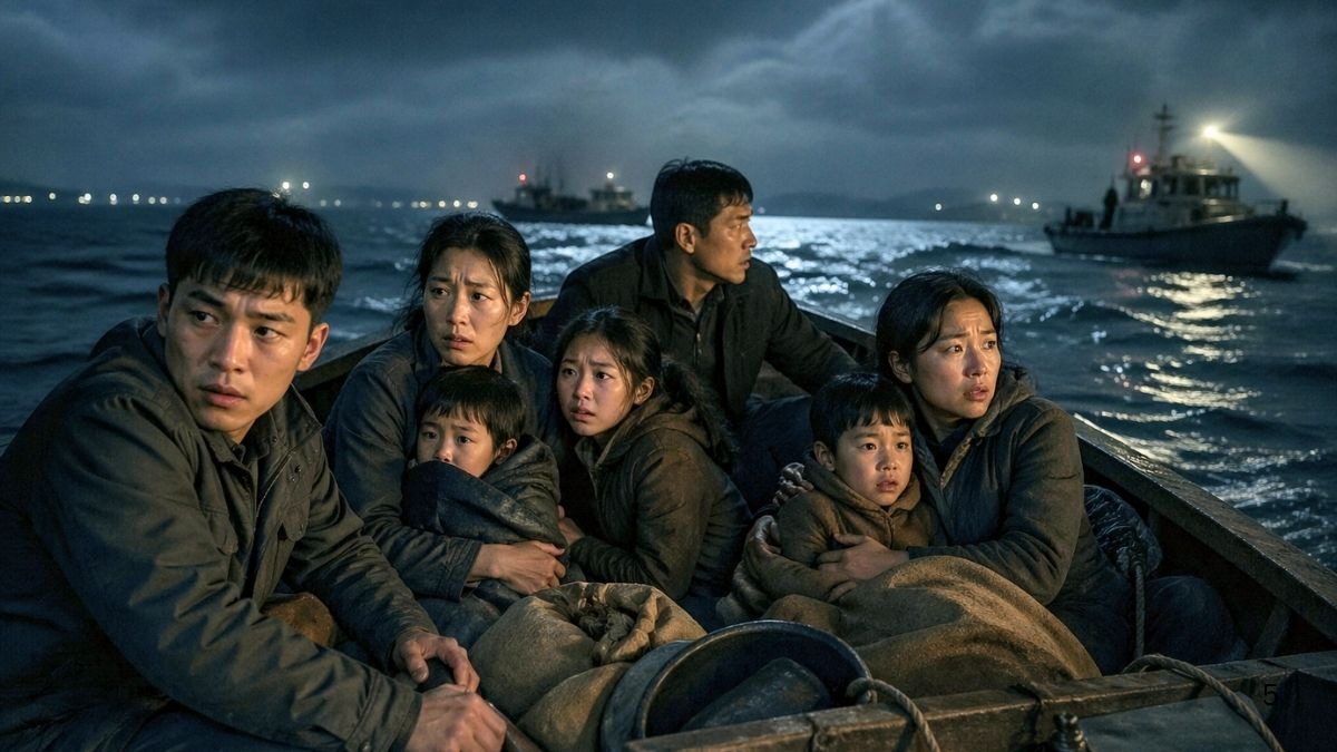 उत्तर कोरियाली परिवारको साहसिक पलायन: १० वर्षको योजना र समुद्री यात्राको कथा